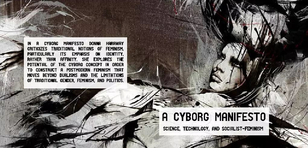 Image result for cyborg manifesto